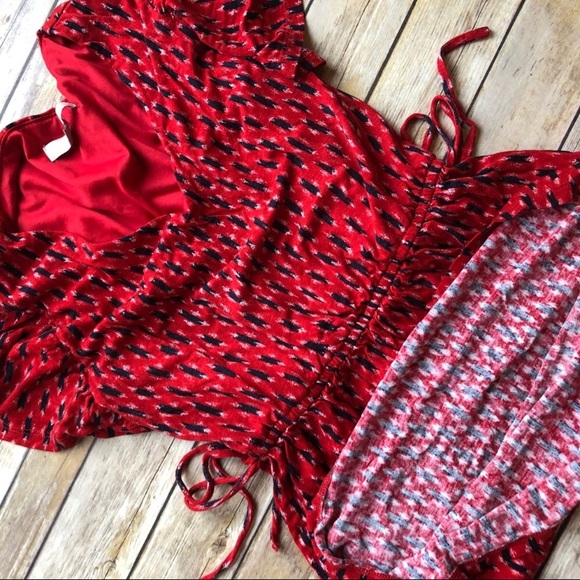 LOFT Petites V Neck Dress - Picture 7 of 7